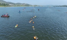 “乡村铁三赛”带来山乡新貌
