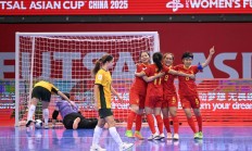 女子五人制足球亚洲杯中国队取“开门红”